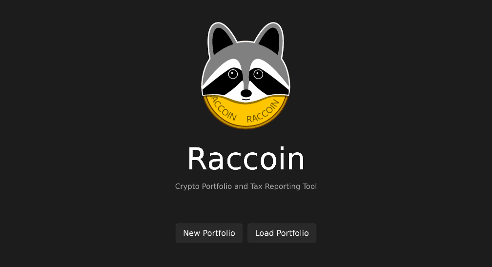 Raccoin Welcome